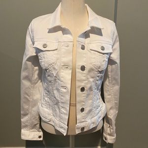 White denim jacket